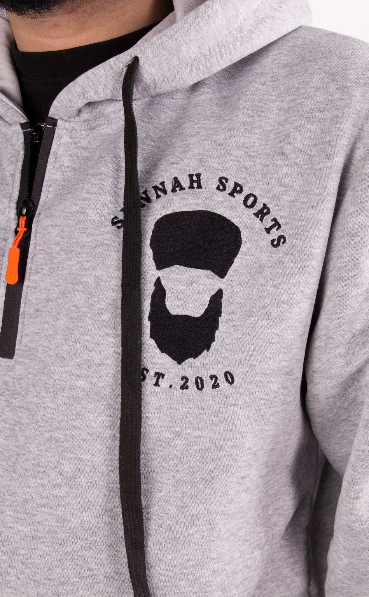 Cargo-Trainingsanzug Hellgrau – Hoodie & Jogginghose