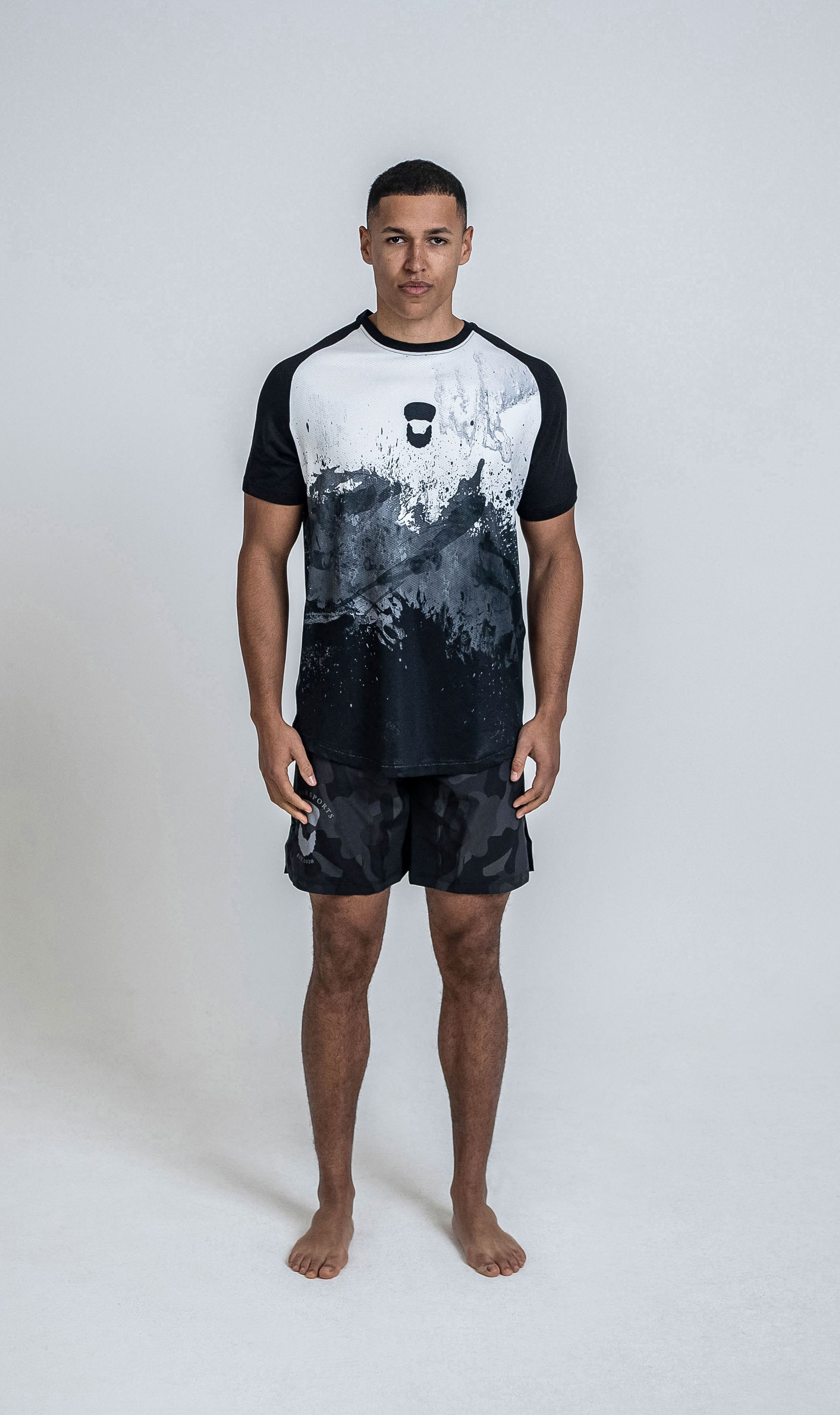 SUNNAH-SPORTS Trainingsshirt (W/B)