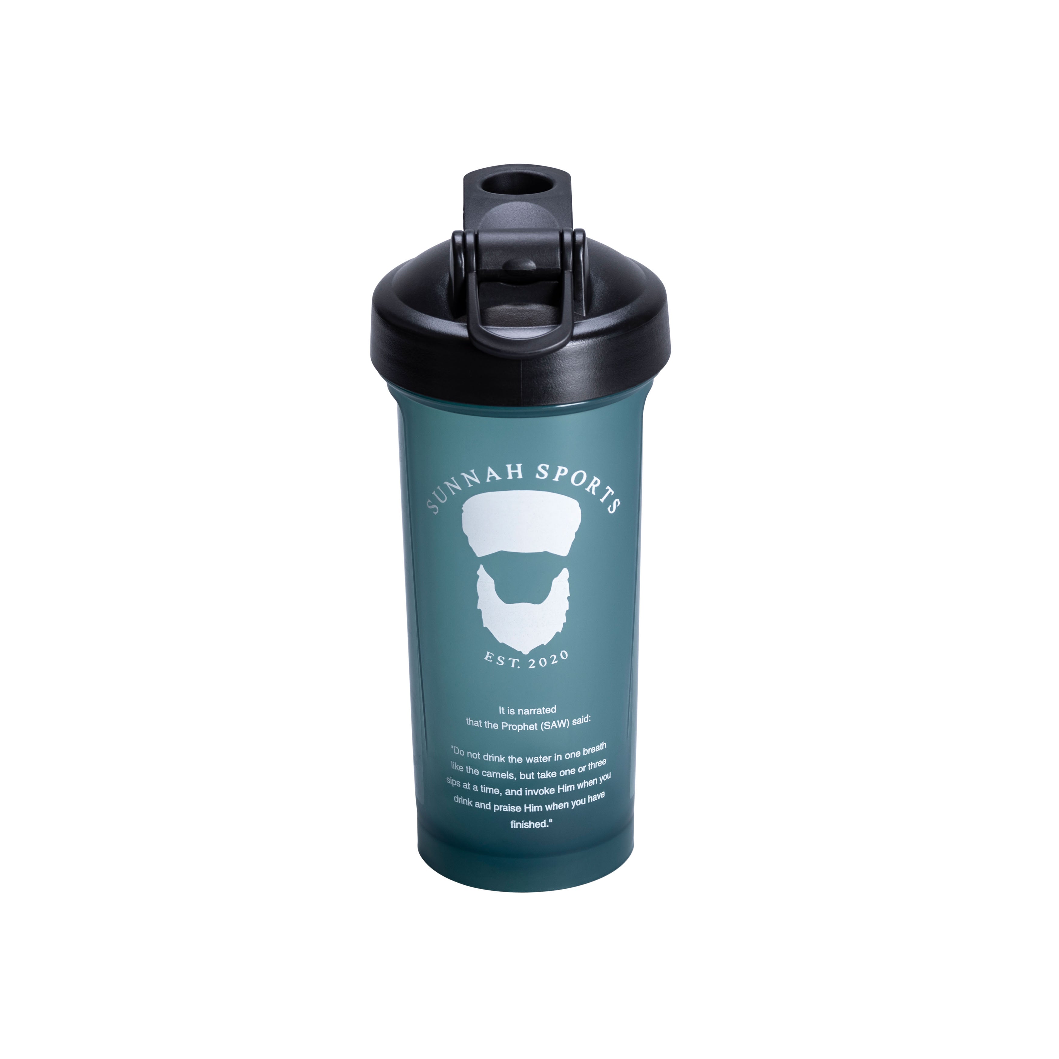 Shaker 700 ml – BPA-frei mit Edelstahl-Kugel | Schwarz oder Grün-Türkis