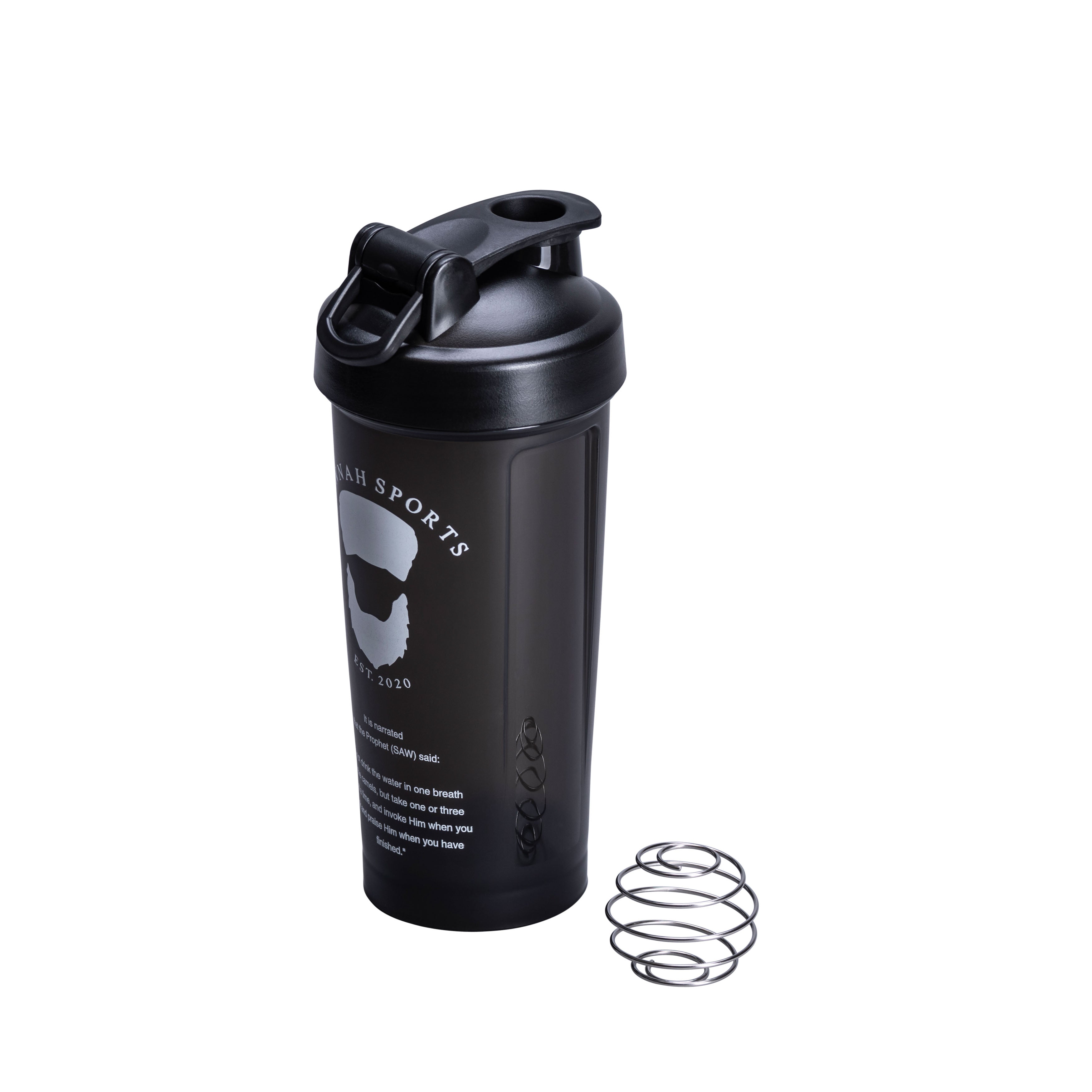 Shaker 700 ml – BPA-frei mit Edelstahl-Kugel | Schwarz oder Grün-Türkis